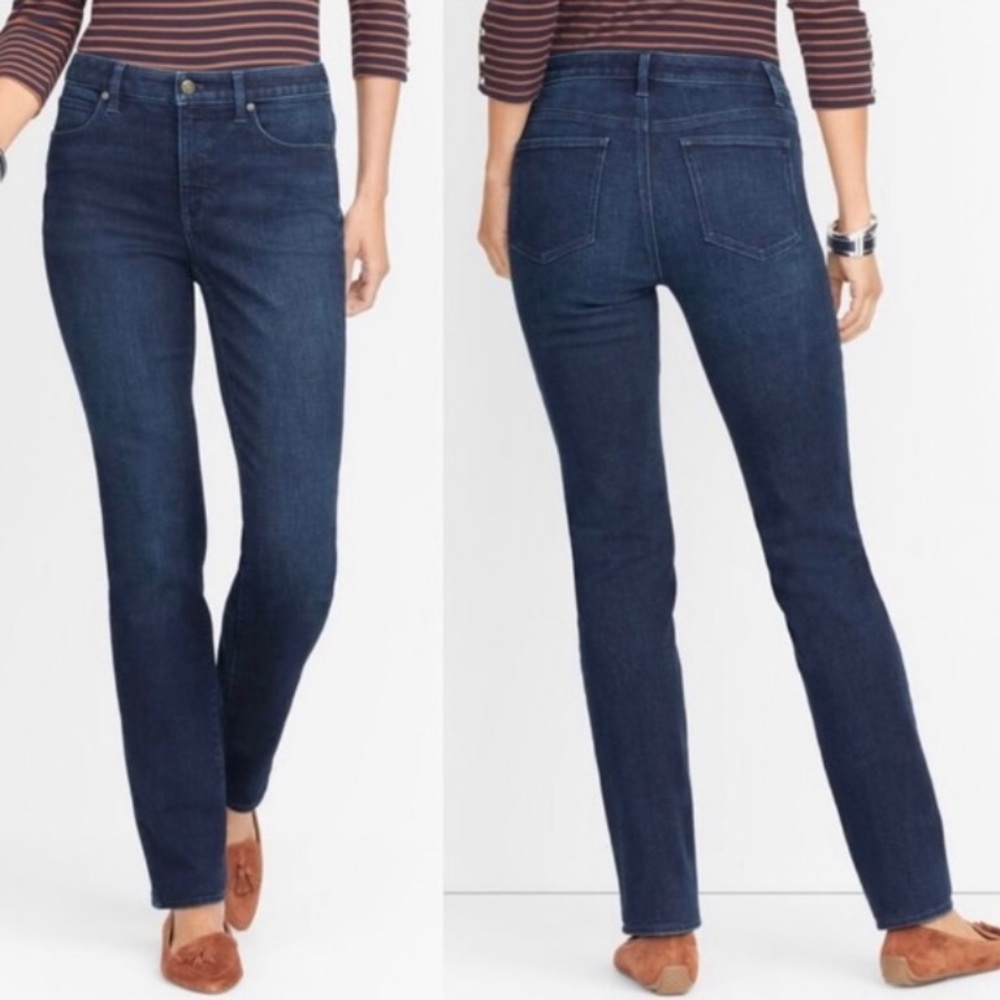 Talbots heritage slim ankle jeans
